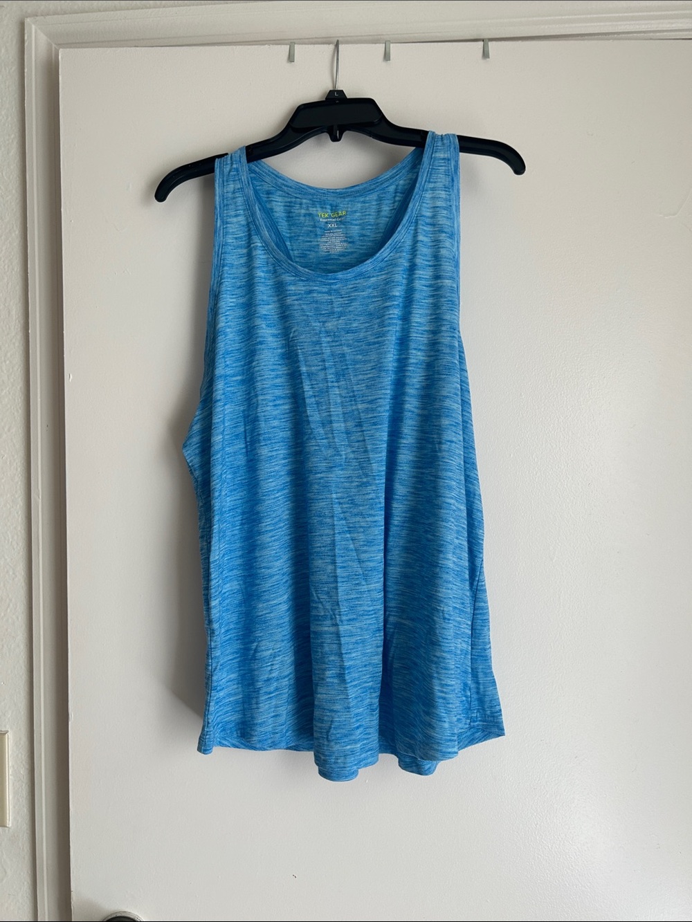 tek gear Blue Heathered Tank Top